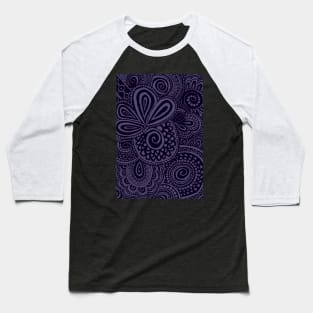 Blueberry Pina Swirls Baseball T-Shirt